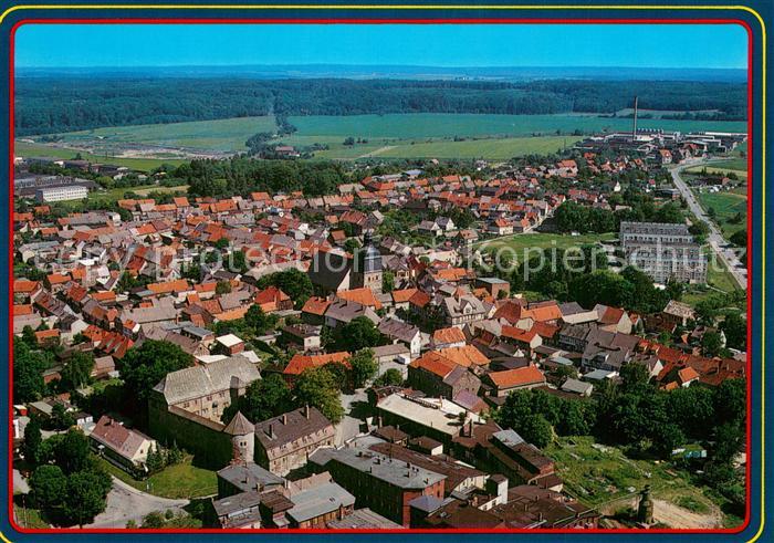 Harzgerode Fliegeraufnahme Gesamtansicht