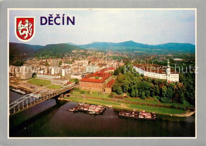 Decin Czechia Teilansicht Bruecke