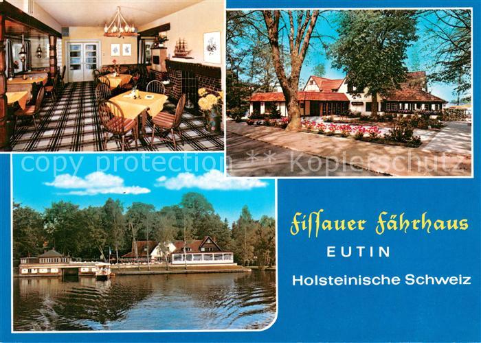 Eutin Schleswig-Holstein Restaurant-Cafe Fissauer Faehrhaus