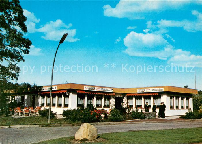 HAMBURG  CITY Restaurant-Cafe Waldschaenke Aussenansicht