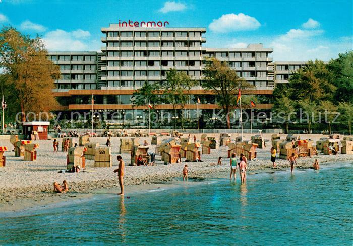 Gluecksburg Ostseebad Strand u. Intermar-Hotel Gluecksburg