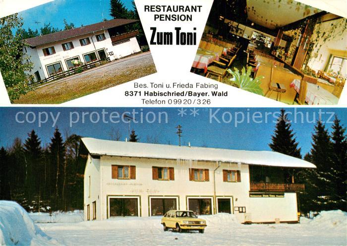 Habischried Niederbayern Restaurant-Pension Zum Toni Sommer-Winter