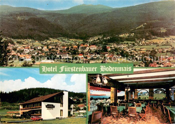 Bodenmais Gesamtansicht und Hotel Fuerstenbauer