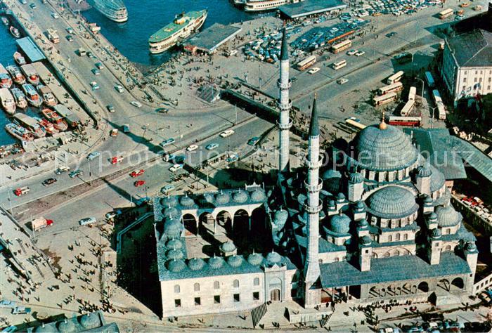 Istanbul Constantinopel Fliegeraufnahme Mosche von Yeni Cami