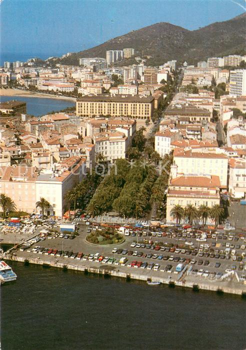 Ajaccio Fliegeraufnahme Panorama