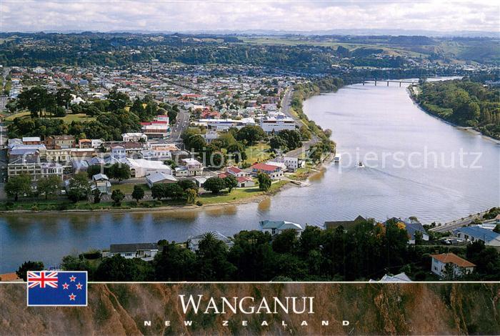 Wanganui NZ Fliegeraufnahme Nord-Insel
