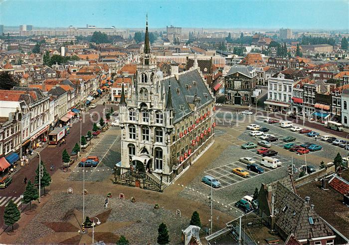 Gouda Marktplatz Gotisches Stadthaus