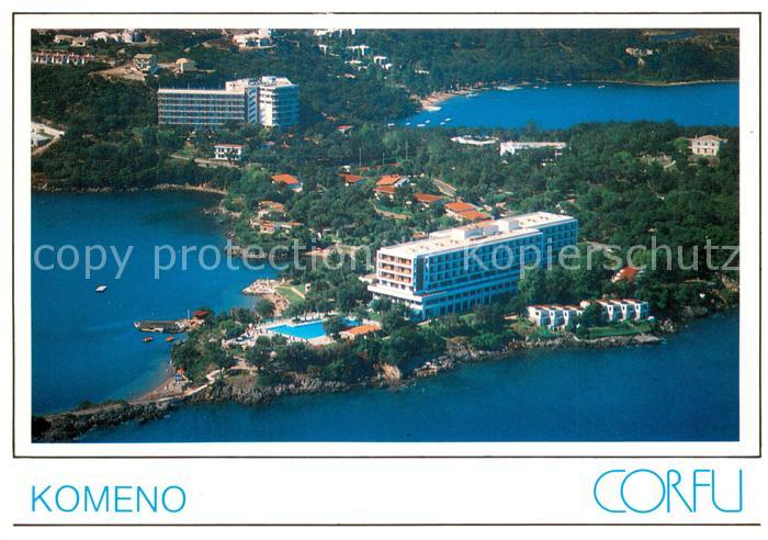 Komeno Corfu Korfu Fliegeraufnahme