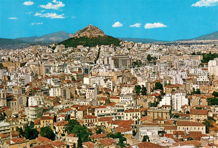 Athen Griechenland Teilansicht