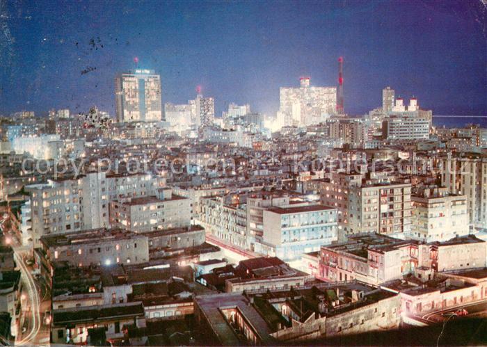 Havana Habana Havana Stadt bei Nacht