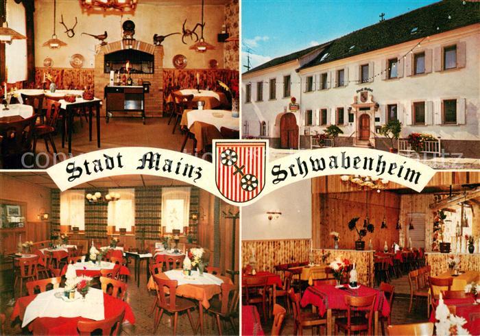 Schwabenheim Stadt Mainz Schwabenheim Restaurant Innenansichten