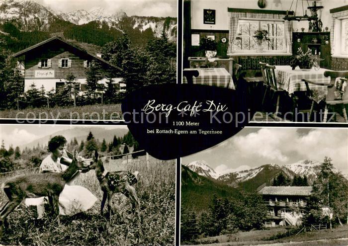 Rottach-Egern Berg-Cafe Dix Teilansichten