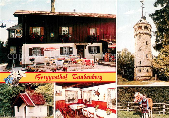 Weyarn Berggasthof Taubenberg Teilansichten