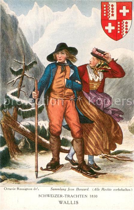 Trachten Schweiz Wallis