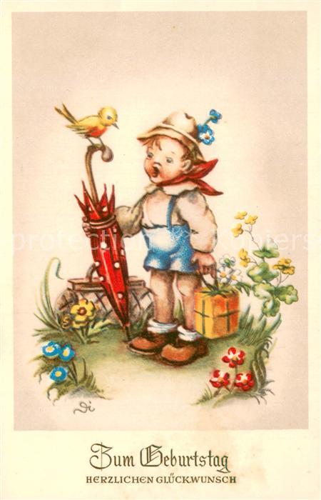 Verlag Amag Nr. 717 Geburtstags Glueckwunsche