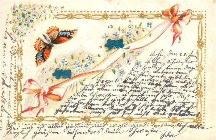 Schmetterlinge Schmeterling Grusskarte