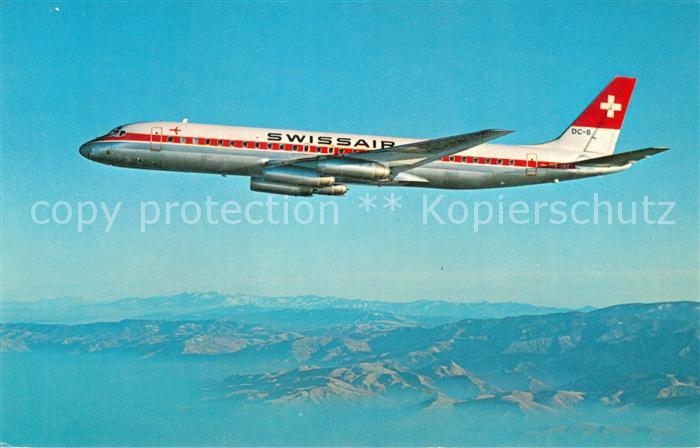 Flugzeuge Zivil Swissair DC 8 62