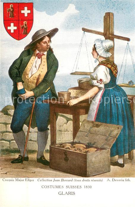 Trachten Schweiz Glaris