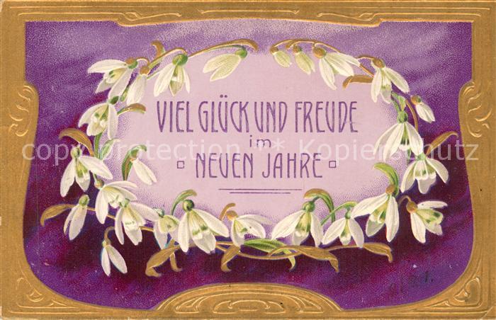 Blumen Neu jahr grüsse