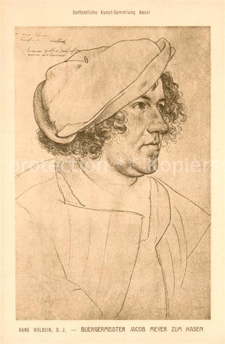 Holbein Hans Buergermeister Jacob Meyer zum Hasen