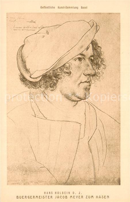 Holbein Hans Buergermeister Jacob Meyer zum Hasen