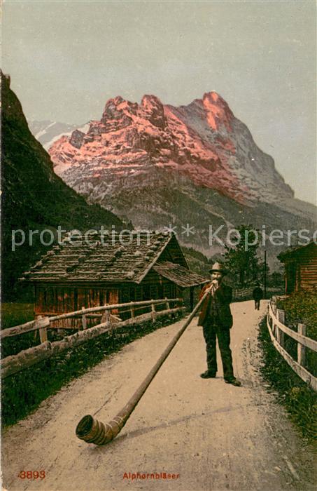 Musikinstrument Hornblaeser
