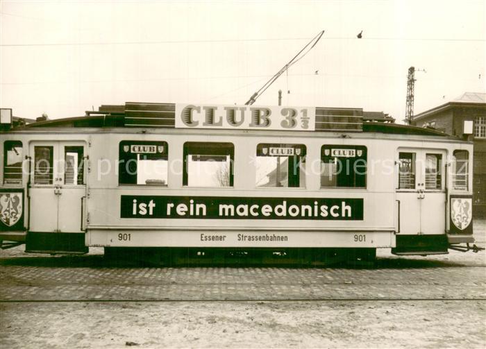 Strassenbahn Triebwagen 901 der Serie 901 920 Bj. 1927