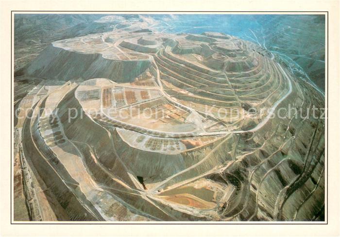 Tagebau Daylight Mining USA XXVI Utah Kupfererz Tagebau