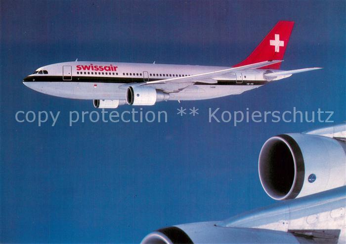 Flugzeuge Zivil swissair Airbus A 310 221