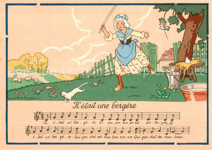 Liederkarte Iletait une Gergere