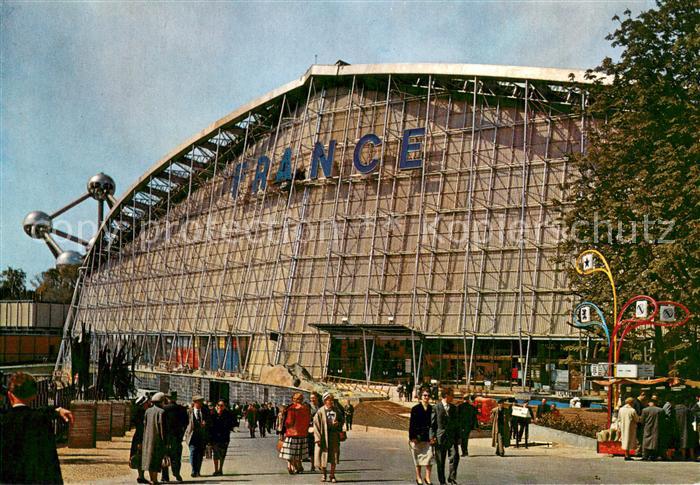 Exposition Universelle Bruxelles 1958 Pavillon France