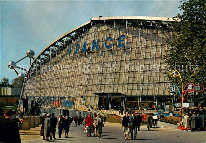 Exposition Universelle Bruxelles 1958 Pavilon France