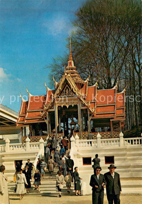 Exposition Universelle Bruxelles 1958 Pavilon von Thailand