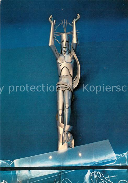 Exposition Universelle Bruxelles 1958 Pavilon des Heiligen Stuhles Die Aufersteh