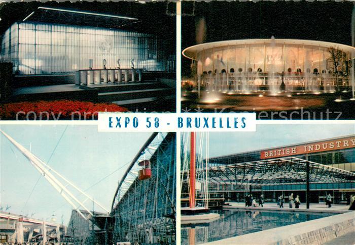 Exposition Universelle Bruxelles 1958 Pavilon von U.S.S.R