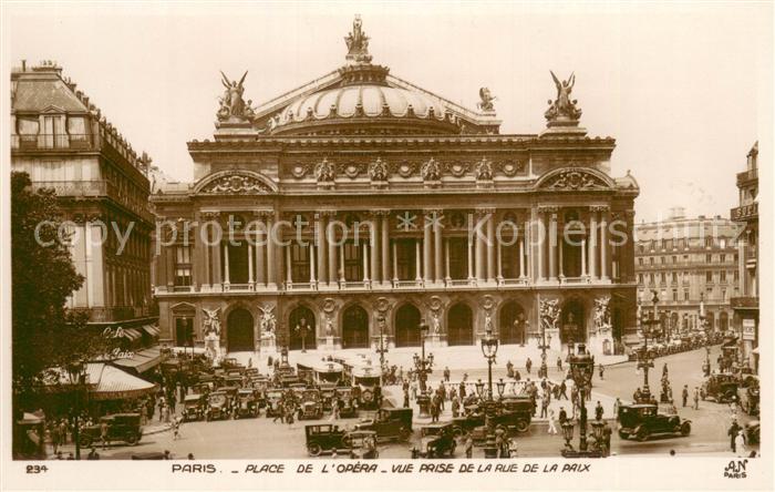 Foto AN Paris (Noyer) Nr. 234 Paris Place de lopera