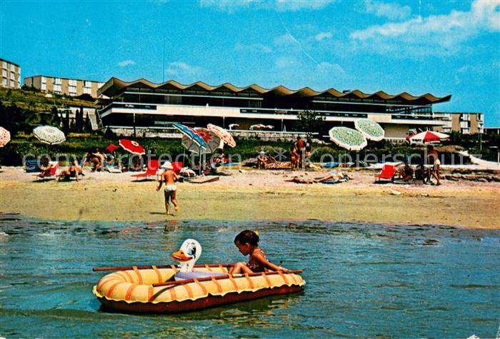 Lopar Hotel Siedlung San Marino Schlauchboot Strand