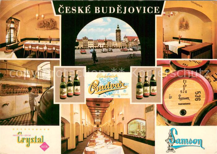 Ceske Budejovice Budvar Samson Crystal Brauerei Gaststaette