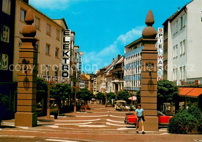 Pirmasens Fussgaengerzone Hauptstrasse