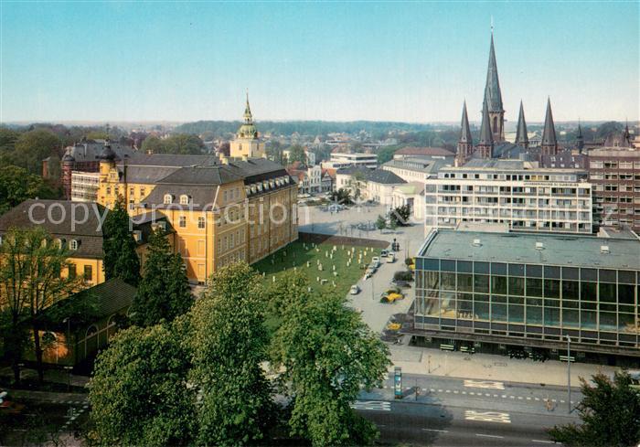 Oldenburg Niedersachsen Panorama Blick auf das Stadtzentrum