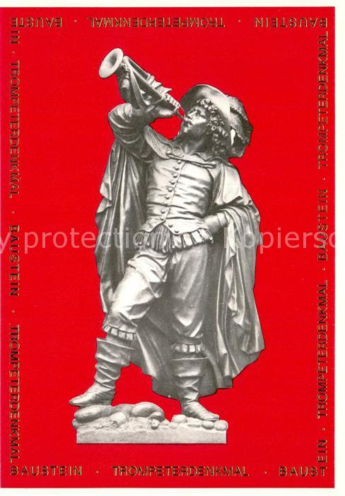 Bad Saeckingen Baustein fuer das Trompeterdenkmal