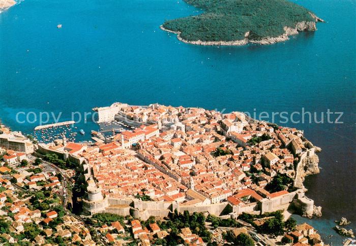 Dubrovnik Ragusa Altstadt Festung Hafen