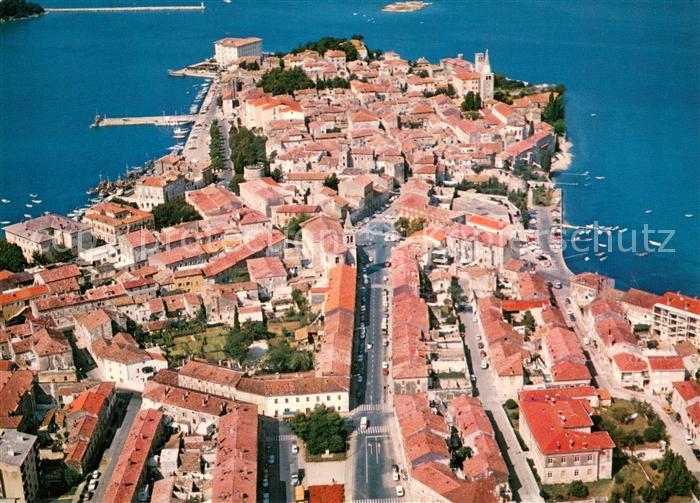 Porec Stadtpanorama Kuestenort
