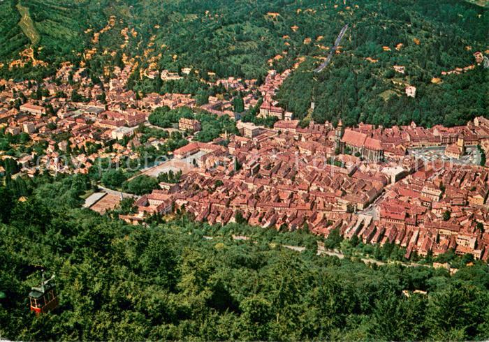 Brasov Brasso Kronstadt Vedere de pe Timpa