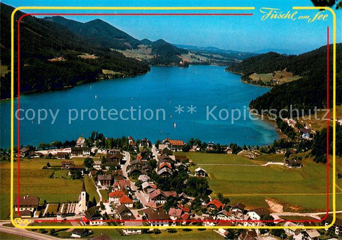 Fuschl See Salzkammergut Panorama See Alpen