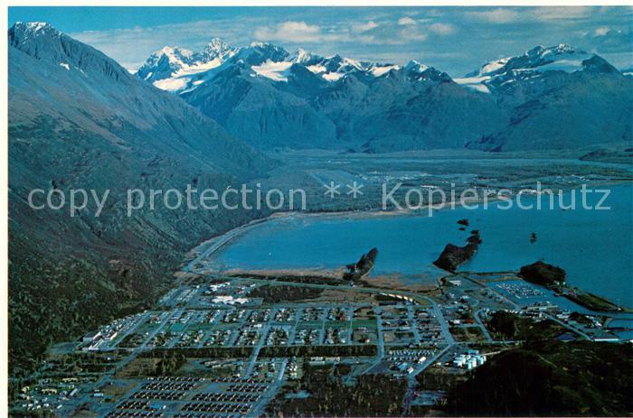 Valdez Alaska Most northern ice free port Moutaines