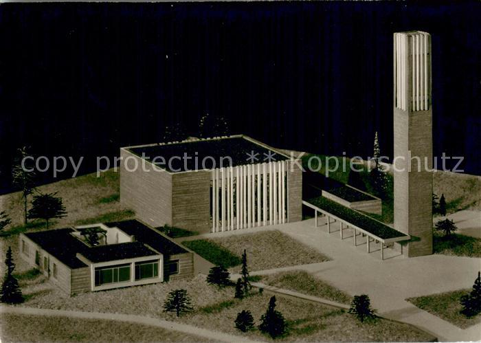 Wanne Herne Baustein fuer die Auferstehungskirche Illustration