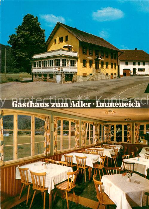 Immeneich Gasthaus zum Adler Gastraum