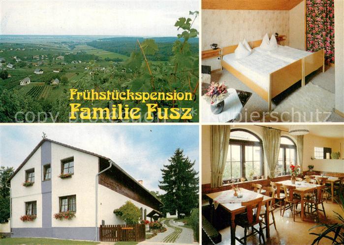 Eisenberg Burgenland Pension Fusz Gastraum Fremdenzimmer Panorama