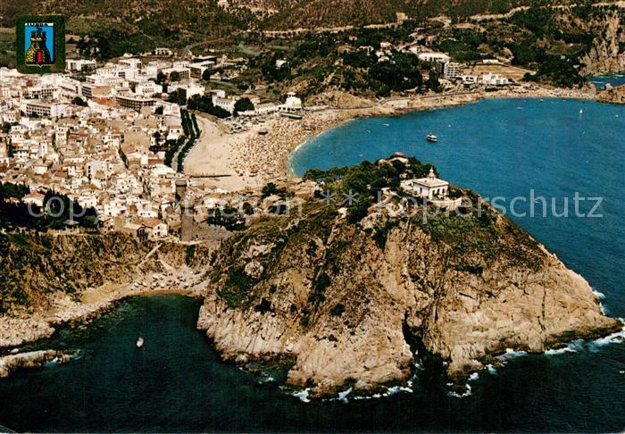 Tossa de Mar Cap de Tossa vista aérea